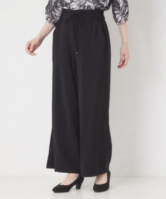 ＜CORDIER (Women)＞【Ｓ～４Ｌサイズ／セットアップ／洗える／接触冷感】グレースポプリン　パンツ（２００２５５２８８８）