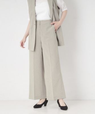 ＜CORDIER (Women)＞【Ｓ～３Ｌサイズ／セットアップ／接触冷感／ドライタッチ】すらりパンツ（２００２５５２９０１）