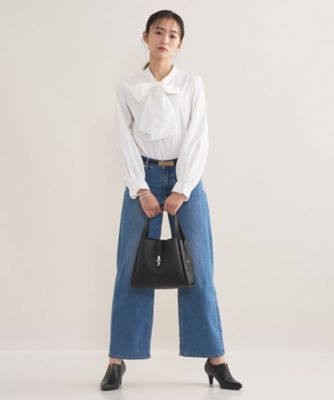 2点セット／洗える／セレモニー】ツイードジレ＆ボウタイブラウス