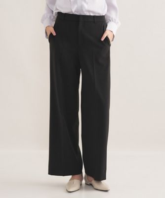通勤スーツ／洗える】ストレッチワイドパンツ（2002552949