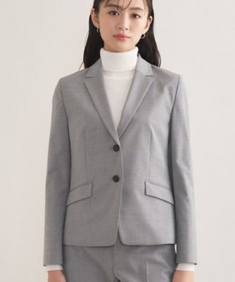 ウール混／スーツ】テーラードカラージャケット（2002552951