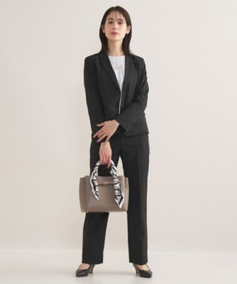 ウール混／スーツ】ストレートパンツ（2002552952