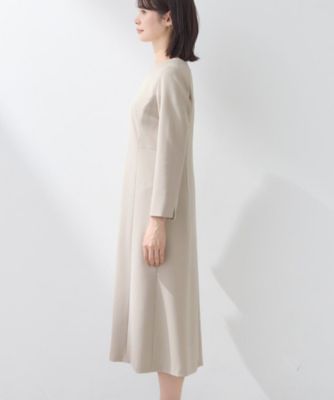 上品光沢／セレモニー／SETUP可能】スタイルUPワンピース