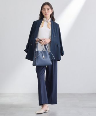 洗える】きれいめラウンドテールロンT（2002552964