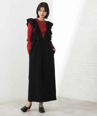＜THE SHOP TK (Women)＞【シーズンレス】フリルオールインワン（２００２５５２９７２）