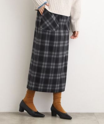 起毛ジャカードナロースカート（2002552989） | GROVE