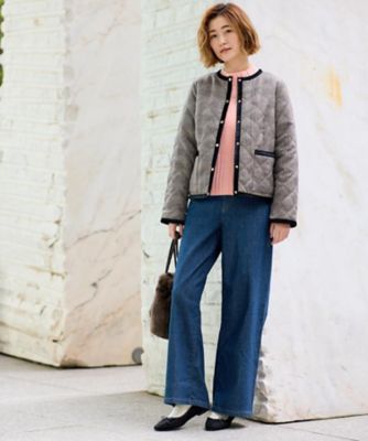 2WAY・リバーシブル】一枚でチェック柄も無地も！キルトジャケット