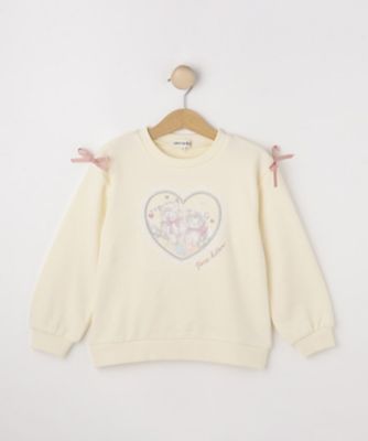 ＜SHOO･LA･RUE (Baby&Kids)＞【１００－１５０ｃｍ】オーガンジーモチーフスウェット（２００２５５２９９９）