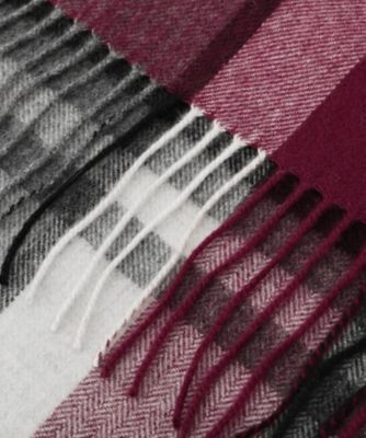 チェックカシミヤマフラー（2002553047） | TAKEO KIKUCHI