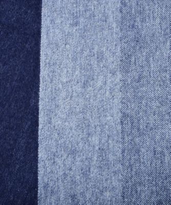 ラッピング巾着セット】カシミヤブレンド リバーシブルマフラー