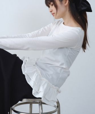 ＜CODE A (Women)＞ｅａｓｙ　ｒｕｆｆｌｅｄ　ｔｅｅ（２００２５５３０５９）
