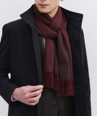 洗えるベビーカシミヤ】 ベビーカシミヤ無地マフラー