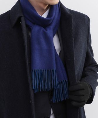 洗えるベビーカシミヤ】 ベビーカシミヤ無地マフラー