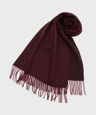 TAKEO KIKUCHI (Men)/タケオキクチ ベビーカシミヤ無地マフラー(2002553143) アカ564 ネックウォーマー【三越伊勢丹/公式】