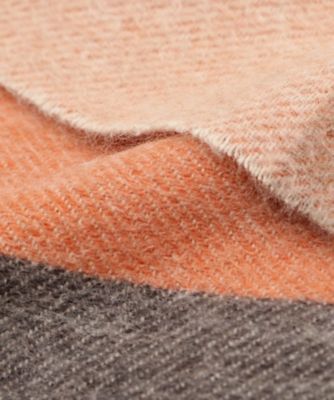 洗えるカシミヤ】ピュアカシミヤ 4面パネルマフラー