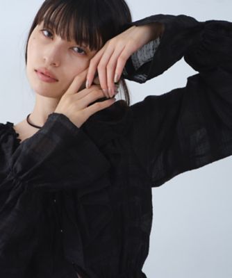 dream ruffle lace blouse