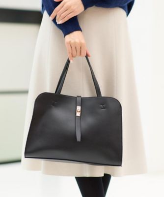 ブラウン 合成皮革 ハンドバッグ セール】合成皮革 ワンハンドルバッグ（ハンドバッグ）｜wears