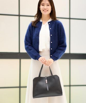 A4ファイル・PC収納可◎】合成皮革ボストンバッグ