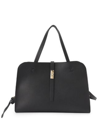 A4ファイル・PC収納可◎】合成皮革ボストンバッグ