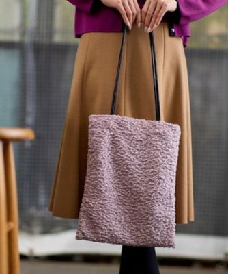 限定巾着バッグとボストンバッグの予約販売 んぽちゃむボアトートバッグ&巾着