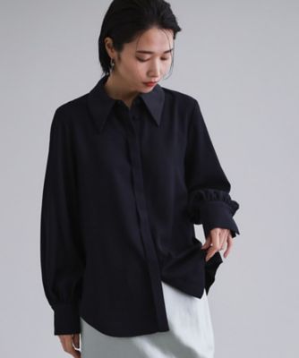 OPAQUE.CLIP (Women)/オペークドットクリップ ビックカラーブラウス(2002553639) アオ094 トップス【三越伊勢丹/公式】