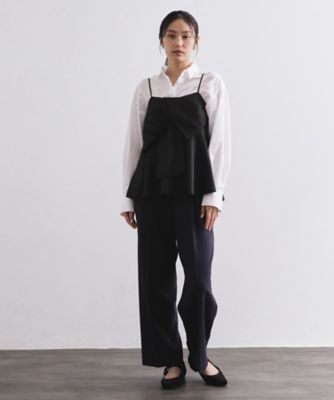 サテンキャミブラウス【洗濯機OK】（2002553642