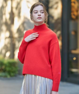 レッド系 7号（S） レディースのニット・セーター | 三越伊勢丹