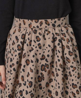 レオパードタックボリュームスカート（2002553659