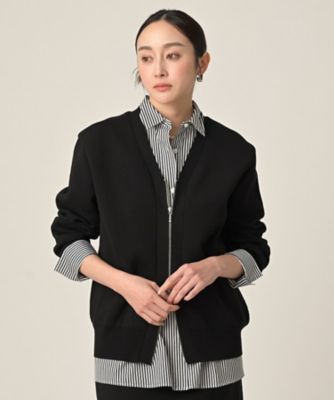 ジップアップニットカーディガン（2002553925） | UNTITLED