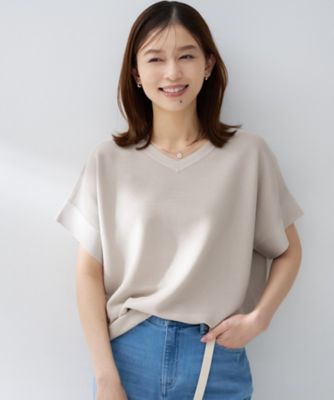 古畑星夏さん着用／11色展開／体型カバー】前後2WAYフレンチ