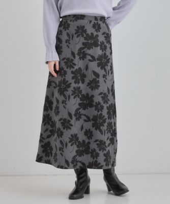 45rpm 花柄スカート 花柄スカート（2002553994） | SHOO LA RUE (Women