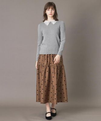 2WAYレースカラーニット（2002554081） | DRESSTERIOR