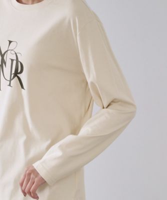 ロングロゴTシャツ【洗濯機OK】（2002554546） | OPAQUE
