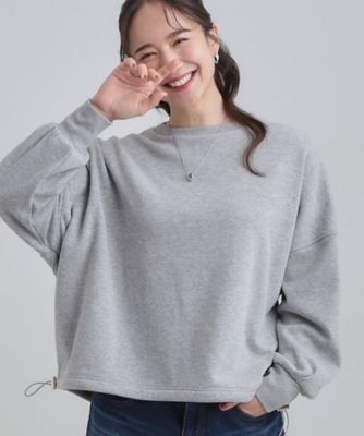 ＜SHOO LA RUE (Women)＞ドロスト裏シャギースウェット（２００２５５４５９７）