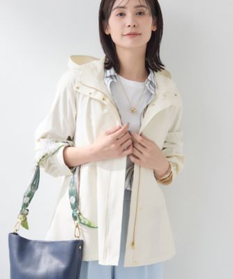 撥水／フード取外し可】凹凸素材ブルゾン（2002554599