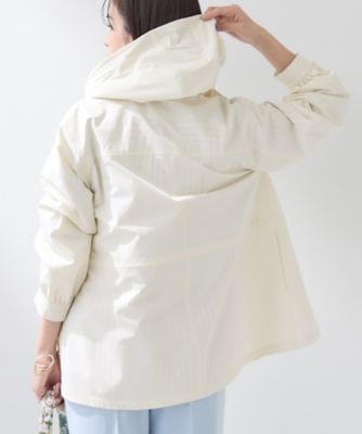 ◆美品◆3万◆パーマネントエイジ◆コットンブルゾン◆白◆シンプル◆ゆったり◆S ◇ツイルクロスステンカラーブルゾン（0775150200） | human