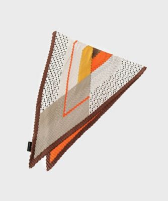 ＜COUP DE CHANCE (Women)＞ミモード・ミニプリーツ／幾何学柄／ミニスカーフ（２００２５５４６３６）