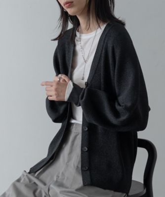 フォルムリブニットカーディガン（2002554782