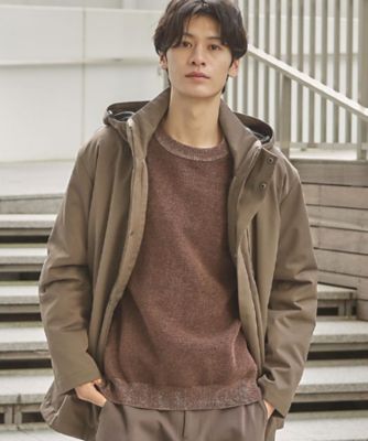 3WAY】中綿ライナー付き カルゼコート 洗濯機OK／ON・OFF