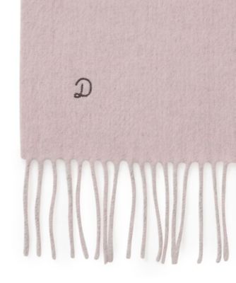 カシミヤ混リバーシブルバイカラーストール（2002554923