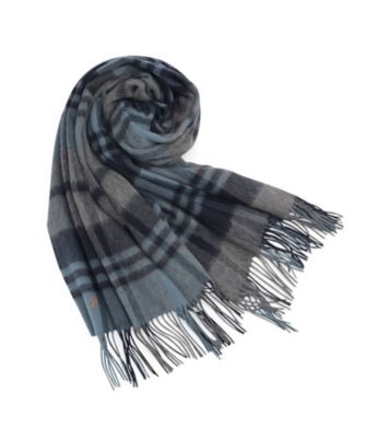 ＜DRESSTERIOR (Women)＞ウールブレンドタータンチェックストール（２００２５５４９２５）
