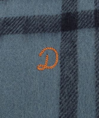 マフラー/ウールブレンドチェックストール　DRESSTERIOR ドレステリア DRESSTERIOR（ドレステリア） ストール マフラー ウールブレンド