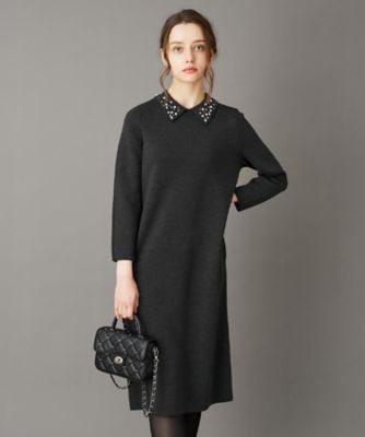 ビジューカラーニットワンピース（2002554998