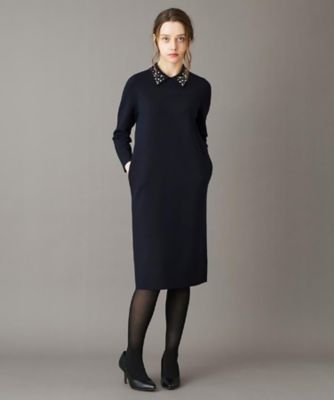 ビジューカラーニットワンピース（2002554998