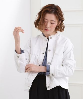 着心地軽やか、動きやすいストレッチデニムジャケット