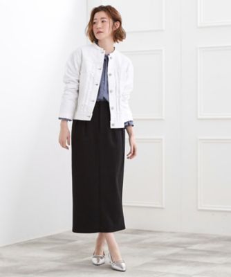 着心地軽やか、動きやすいストレッチデニムジャケット