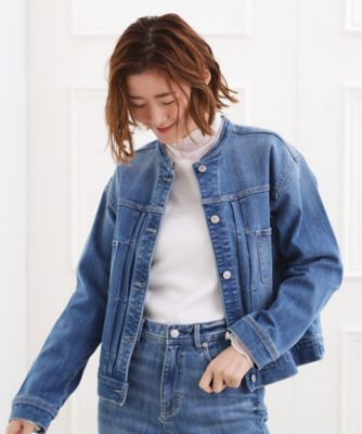 着心地軽やか、動きやすいストレッチデニムジャケット