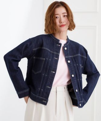 着心地軽やか、動きやすいストレッチデニムジャケット