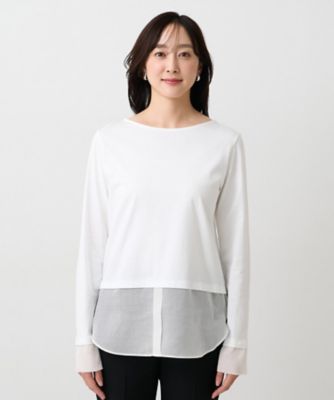 CORTIS Layered Tシャツ Ｌサイズ CORTIS Layered Tシャツ Lサイズ 洗える／レイヤードTシャツ】シャツ