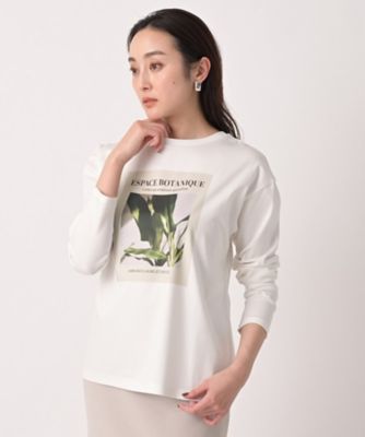 コットン100／洗える】フォトロングTシャツ（2002555453